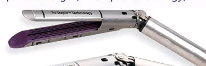 Сменный трехлинейный степлер 60мм. Tri-Staple Technology. Фиолетовый. Скоба 3,0-3,5-4,0 10124 фото